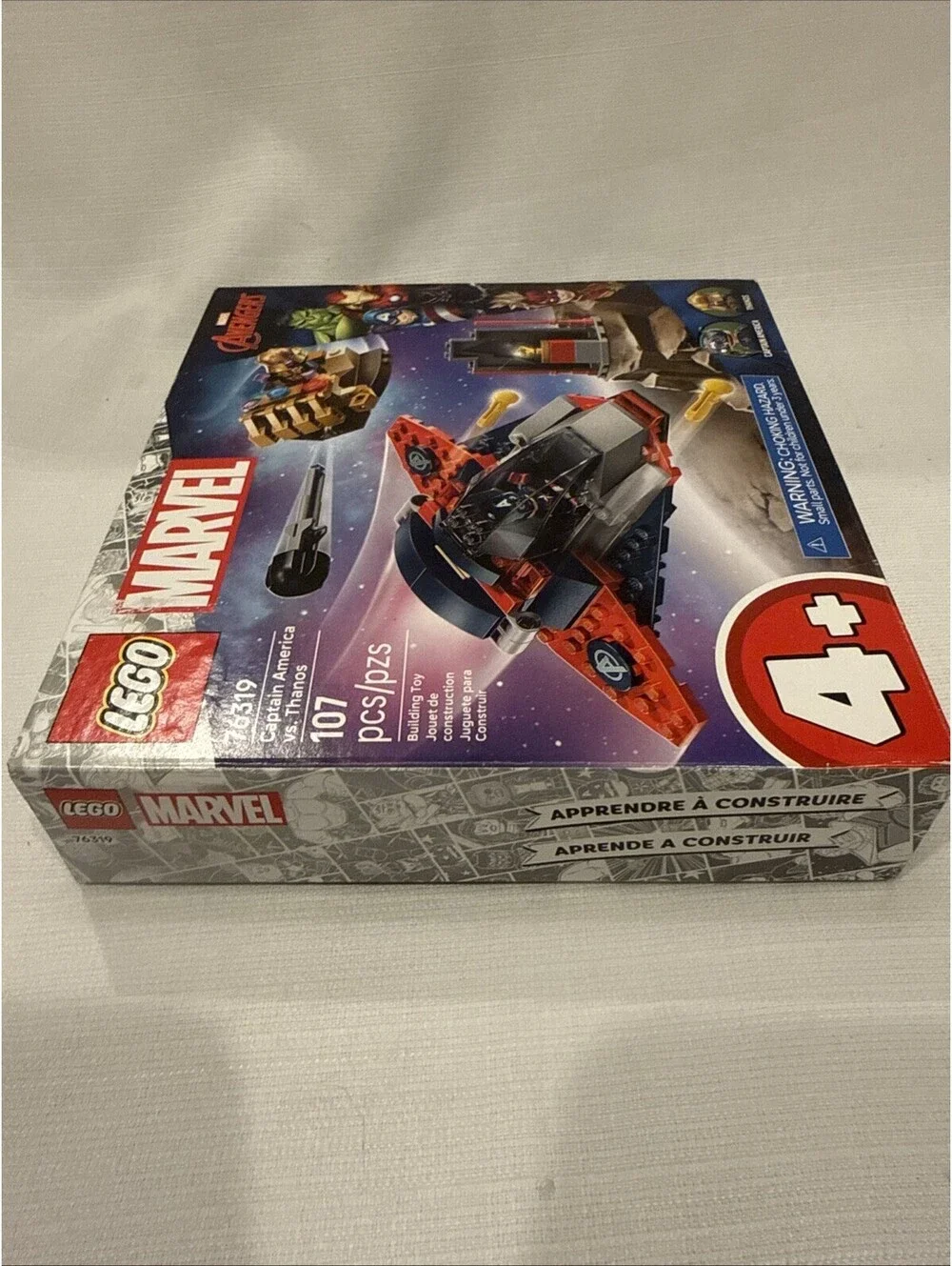 LEGO® Marvel Captain America vs. Thanos 76319